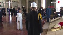 Papa 14'üncü Leo, Anıtkabir’i ziyaret etti