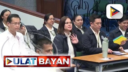 Panukalang 2026 budget ng OVP, pasado na sa plenaryo ng senado