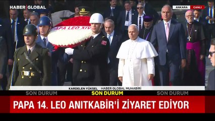 Vatikan Devlet Başkanı Papa 14. Leo Türkiye'de