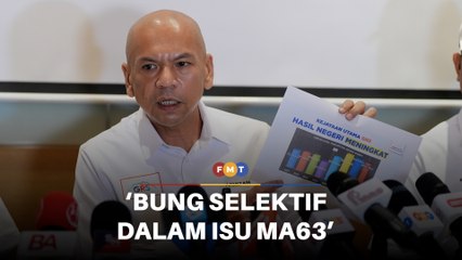 Armizan dakwa Bung selektif dalam isu MA63