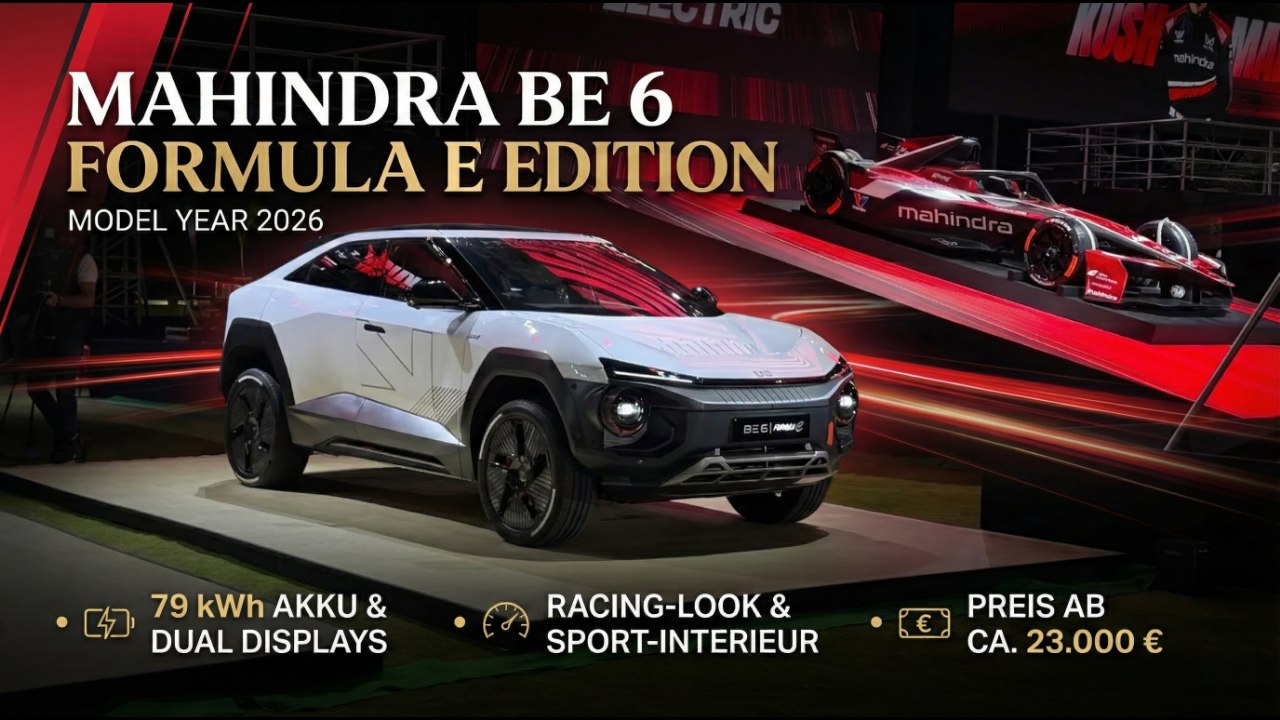 Update 2026: Mahindra BE 6 Formula E Edition im Detail
