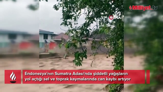 Endonezya felaketi yaşıyor! Sel felaketinde can kaybı artıyor