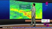 Lluvias en la costa norte y oleaje elevado en el Caribe para este jueves 27 de noviembre de 2025