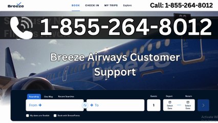 How do I get a human at Breeze Airways