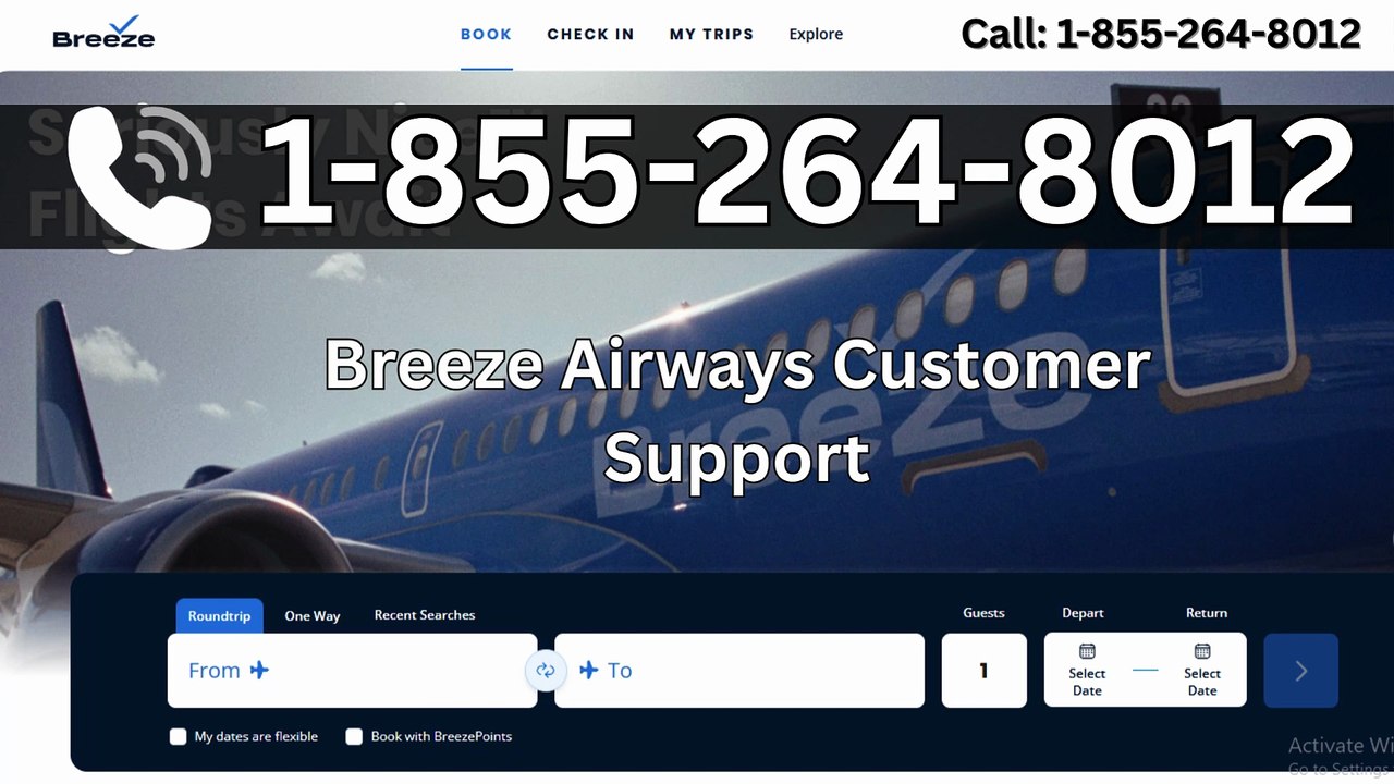 How do I get a human at Breeze Airways