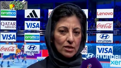 صحبت‌های شهرزاد مظفر بعد از بازی تیم فوتسال زنان ایران و پاناما