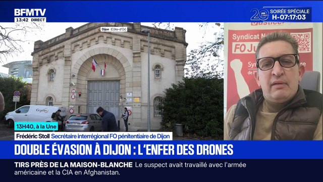 Le secrétaire interrégional FO pénitentiaire de Dijon explique comment les deux détenus se sont évadés de leur cellule