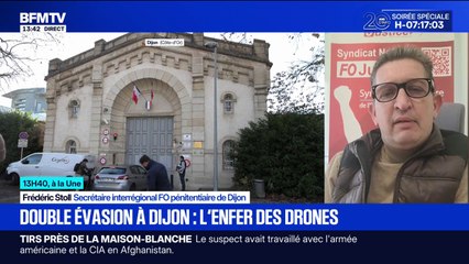 Le secrétaire interrégional FO pénitentiaire de Dijon explique comment les deux détenus se sont évadés de leur cellule