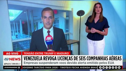Venezuela acusa companhias aéreas de terrorismo e revoga licenças