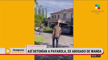 Así detuvieron a Nicolás Payarola, el exabogado de Wanda Nara