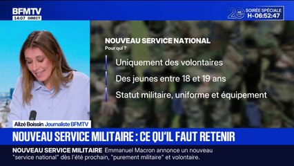Âge, rémunération, équipement... Ce qu'il faut retenir du nouveau service militaire volontaire annoncé par Emmanuel Macron
