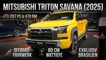 Mitsubishi Triton Savana (2025) – Extrem-Offroader nur für Brasilien