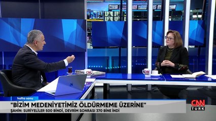 Gaziantep Büyükşehir Belediye Başkanı Fatma Şahin, Hafta Sonu’nda soruları yanıtladı
