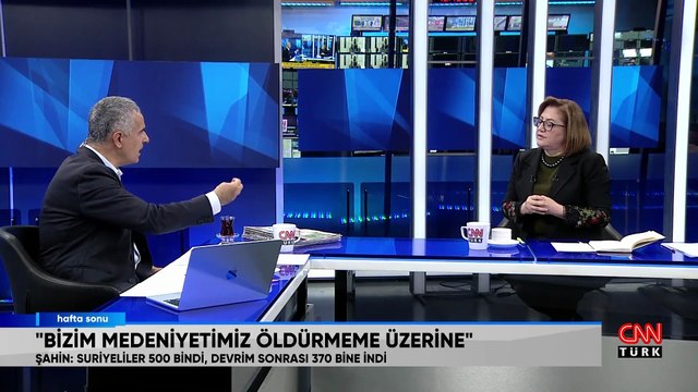 Gaziantep Büyükşehir Belediye Başkanı Fatma Şahin, Hafta Sonu’nda soruları yanıtladı