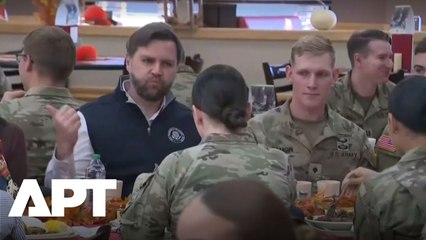 WATCH: VP Vance Celebrates Thanksgiving with Troops in Kentucky | APT