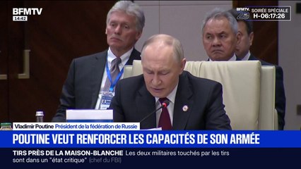 "L'amélioration des combats des contingents nationaux": Vladimir Poutine annonce un renfort de l'armée russe