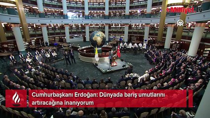 Cumhurbaşkanı Erdoğan: Barış, istikrar, adalet için elimizi taşın altına koyduk