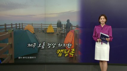 '텐트치고 고기에 술까지'...제주 오름 몸살 [앵커리포트] / YTN