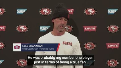 49ers coach Shanahan still hunting for stolen Sanders jersey