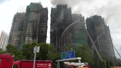 "홍콩 화재 참사 27시간 만에 진화"...사망자 65명으로 늘어 / YTN