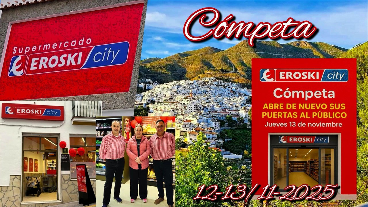 Eroski City Cómpeta . Noviembre 2025 (4K)