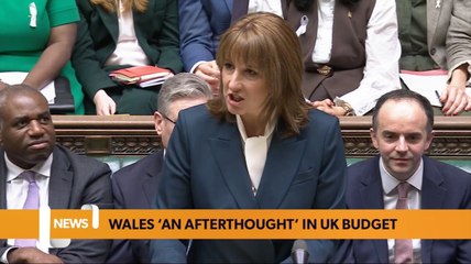 Wales left ‘short-changed’ by UK budget