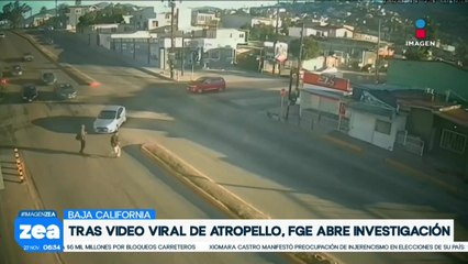 Menor es atropellado en calles de Baja California, fiscalía abre carpeta de investigación