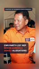 After months of silence, Gardiola denies hand in public works corruption