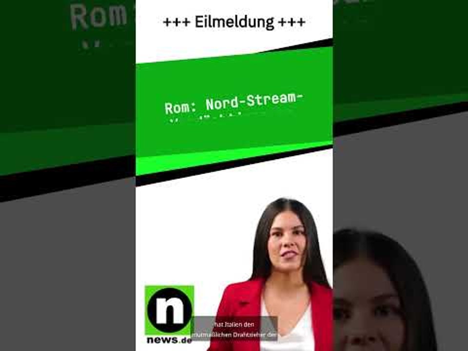 Nord-Stream-Verdächtiger an Deutschland ausgeliefert