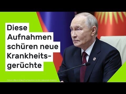 Wie krank ist Putin?: Irgendwas stimmt nicht... Diese Aufnahmen schüren neue Krankheitsgerüchte