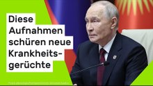 Wie krank ist Putin?: "Irgendwas stimmt nicht..." Diese Aufnahmen schüren neue Krankheitsgerüchte
