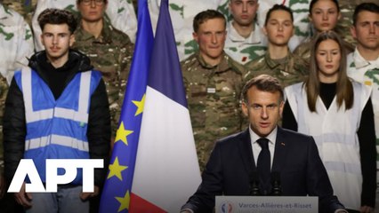 WATCH: Macron Announces Voluntary Military Service as Europe Reassesses Security | APT