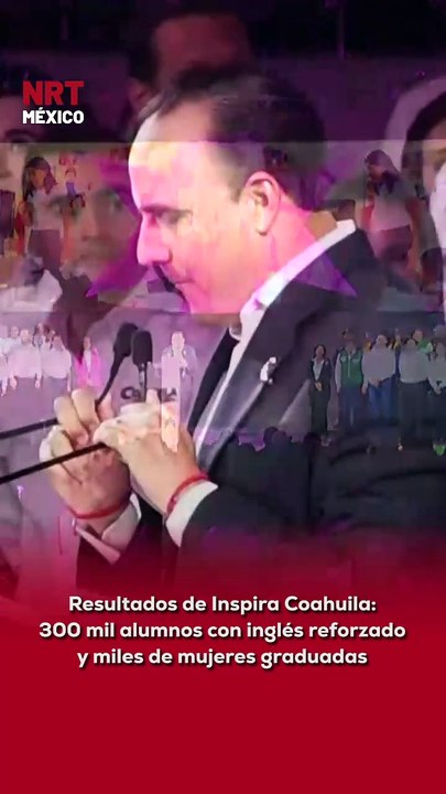 📚 Durante la presentación de los resultados de Inspira Coahuila, el gobernador Manolo Jiménez destacó que el programa Level Up ya fortalece la enseñanza del inglés a más de 300 mil alumnos de escuelas públicas en todo el estado.