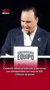 ♿ Durante su 2º informe de gobierno, el gobernador Manolo Jiménez informó que este año se destinaron más de 331 millones de pesos para fortalecer la atención a personas con discapacidad en todo Coahuila.