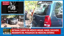 Trasladan a la DPI vehículo de médico raptado y encontrado en Lomas del Diamante
