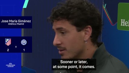 Gimenez stuns Inter with late winner for Atlético