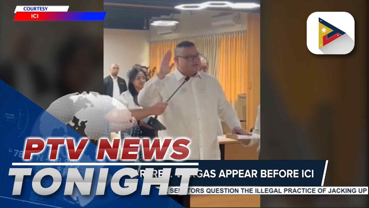 Rep. Co-Pilar, Rep. Vargas appear before ICI