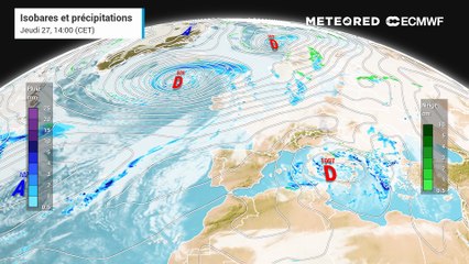 Défilé de perturbations en France !