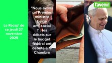 Le Récap' de ce jeudi 27 novembre 2025