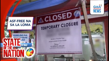 ICYMI - ASF-free na sa La Loma | Jinggoy,humiling na makabiyahe abroad | SONA