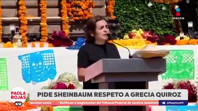Sheinbaum pide a Noroña respetar a Grecia Quiroz | DPC con Paola Rojas