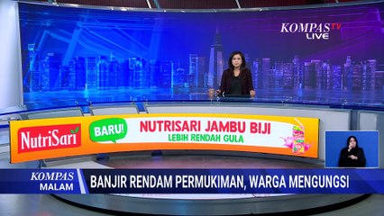 Warga Ulee Glee Terpaksa Mengungsi di Masjid Imbas Debit Banjir yang Semakin Tinggi | KOMPAS MALAM