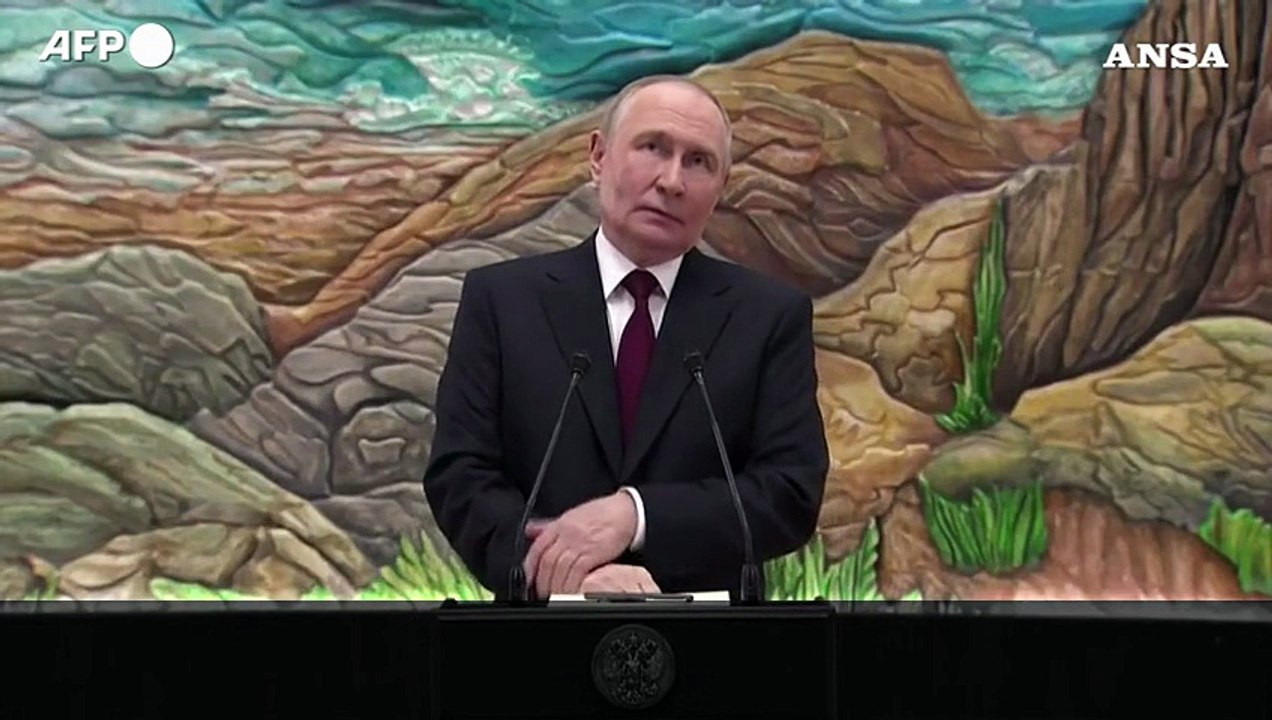 Putin: "Cessate il fuoco quando le truppe ucraine si saranno ritirate"