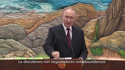 Putin sobre los acuerdo con Ucrania: "Pueden ser futuros pero no hay nada definitivo"