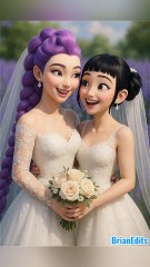 Huntrix Gets Married KPop Demon Hunters #kpopdemonhunters #huntrix #kpdh #sajaboys #rujinu #sodapop