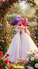 Huntrix Gets Married KPop Demon Hunters #kpopdemonhunters #huntrix #kpdh #sajaboys #rujinu #sodapop