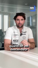 "La peur numéro 1, quand on est descendeur c'est ..." : On a rencontré le skieur niçois Matthieu Bailet
