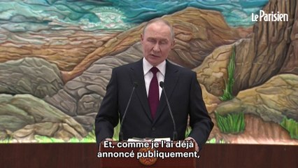 Guerre en Ukraine : la Russie « cessera les hostilités » si Kiev se retire des territoires que Moscou revendique, promet Poutine