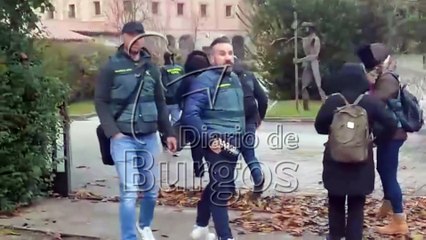 La Guardia Civil registra en Belorado el monasterio que ocupan las monjas cismáticas de Burgos