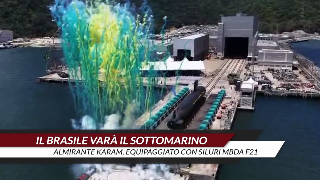 Il Brasile varà il sottomarino Almirante Karam, equipaggiato con siluri MBDA F21